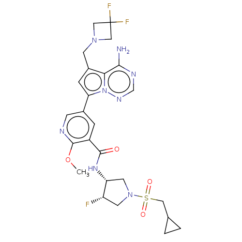Chemical structure of BindingDB Monomer ID 600054