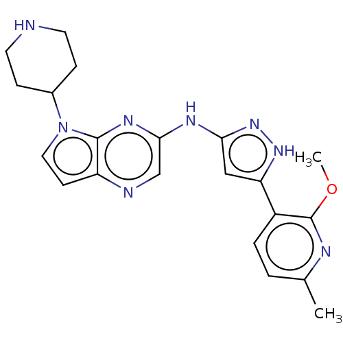 Chemical structure of BindingDB Monomer ID 601386