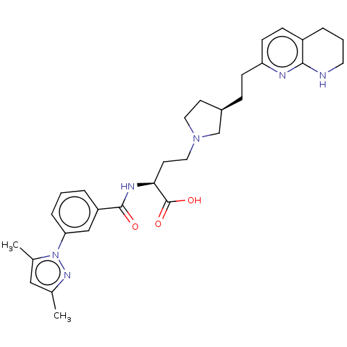 Chemical structure of BindingDB Monomer ID 601447