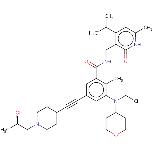 Chemical structure of BindingDB Monomer ID 601744