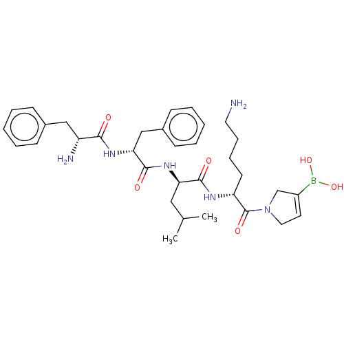Chemical structure of BindingDB Monomer ID 602182