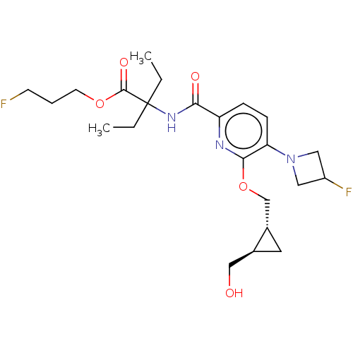 Chemical structure of BindingDB Monomer ID 603951