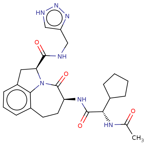Chemical structure of BindingDB Monomer ID 605134