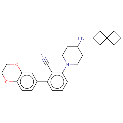 Chemical structure of BindingDB Monomer ID 605464