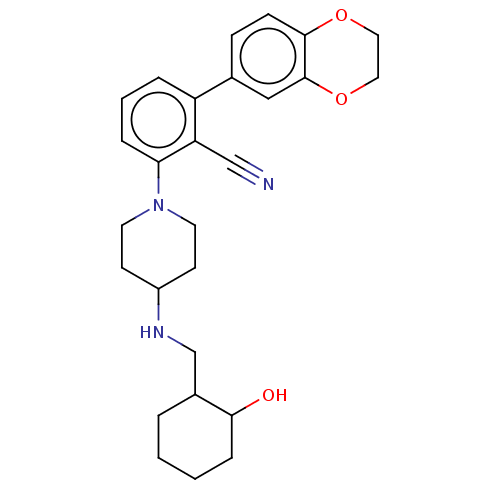 Chemical structure of BindingDB Monomer ID 605474