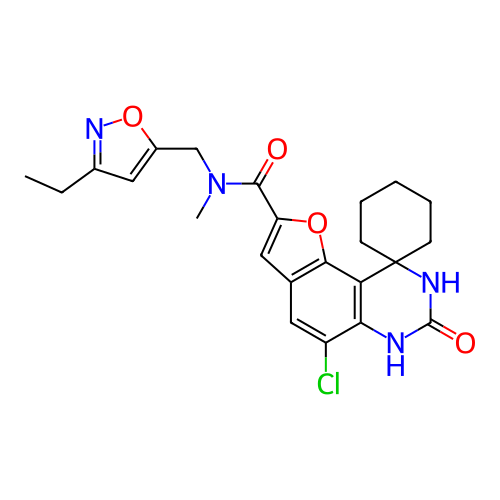 Chemical structure of BindingDB Monomer ID 607119