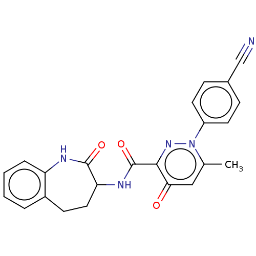 Chemical structure of BindingDB Monomer ID 607542