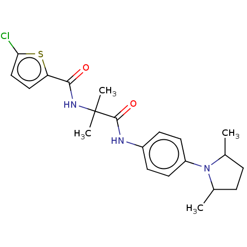 Chemical structure of BindingDB Monomer ID 607604
