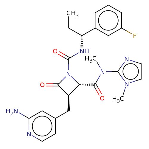 Chemical structure of BindingDB Monomer ID 607722