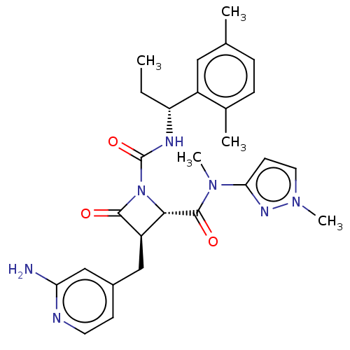 Chemical structure of BindingDB Monomer ID 607734