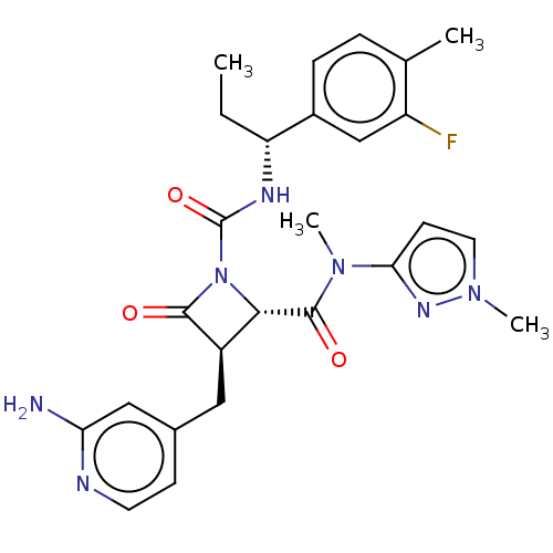 Chemical structure of BindingDB Monomer ID 607738