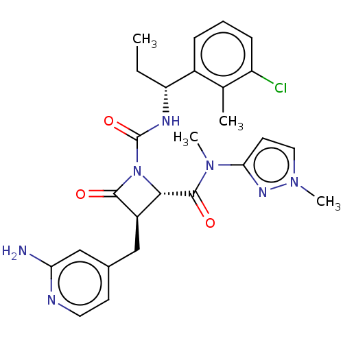 Chemical structure of BindingDB Monomer ID 607740
