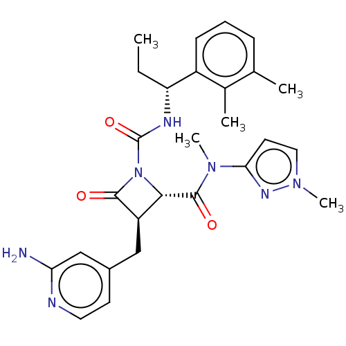 Chemical structure of BindingDB Monomer ID 607742