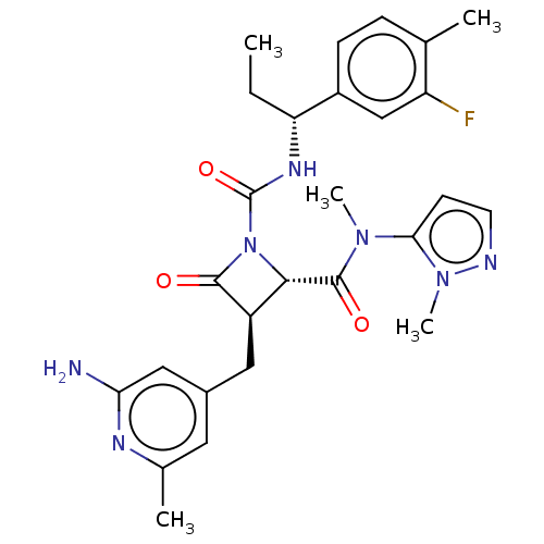 Chemical structure of BindingDB Monomer ID 607757