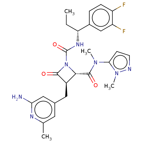 Chemical structure of BindingDB Monomer ID 607760