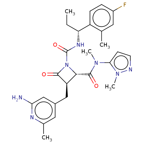 Chemical structure of BindingDB Monomer ID 607761