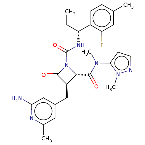 Chemical structure of BindingDB Monomer ID 607762