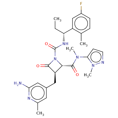 Chemical structure of BindingDB Monomer ID 607764