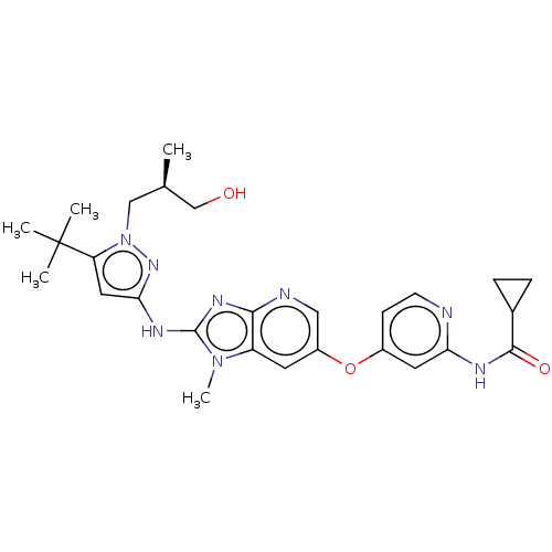 Chemical structure of BindingDB Monomer ID 608006