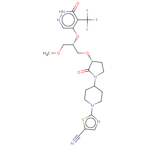 Chemical structure of BindingDB Monomer ID 608190