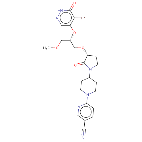 Chemical structure of BindingDB Monomer ID 608192