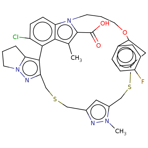 Chemical structure of BindingDB Monomer ID 608340