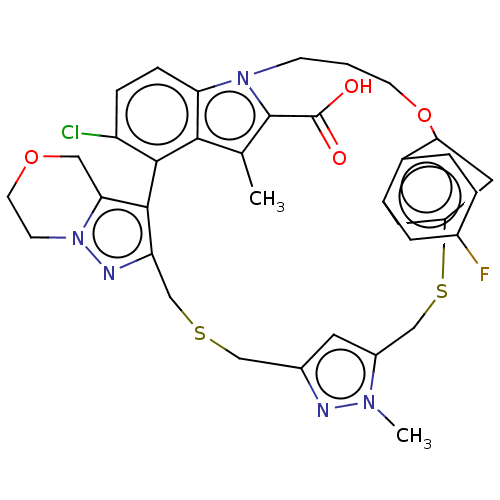 Chemical structure of BindingDB Monomer ID 608346