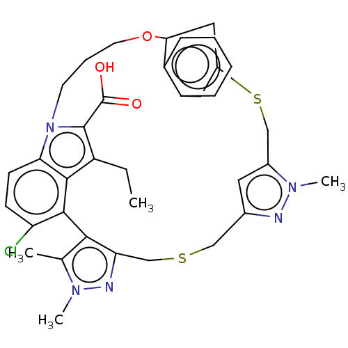 Chemical structure of BindingDB Monomer ID 608350
