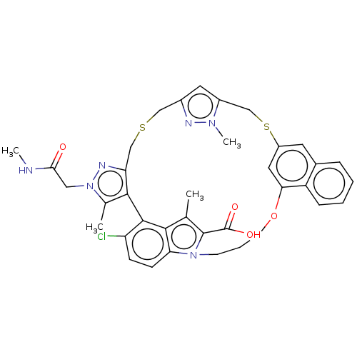 Chemical structure of BindingDB Monomer ID 608352