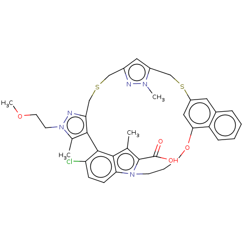 Chemical structure of BindingDB Monomer ID 608353