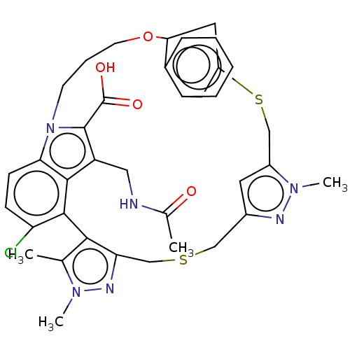 Chemical structure of BindingDB Monomer ID 608354