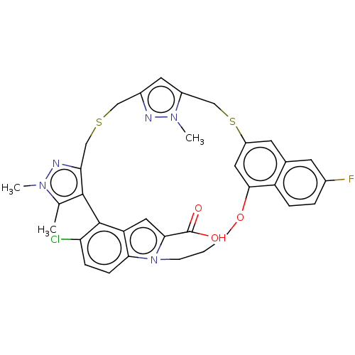Chemical structure of BindingDB Monomer ID 608355