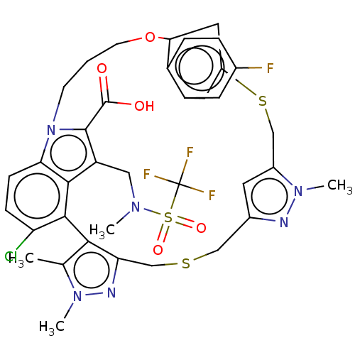 Chemical structure of BindingDB Monomer ID 608365
