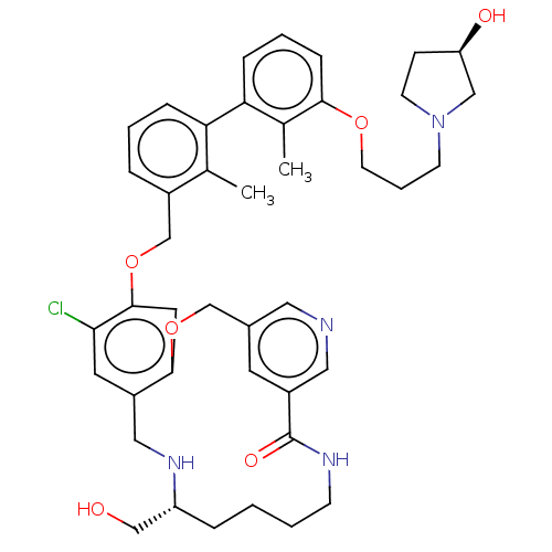 Chemical structure of BindingDB Monomer ID 608366