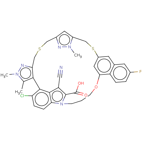 Chemical structure of BindingDB Monomer ID 608369