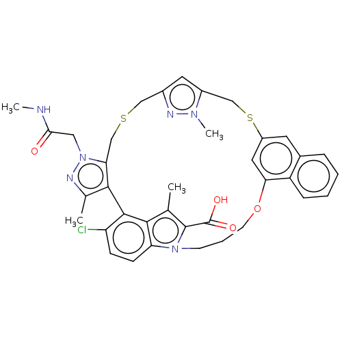 Chemical structure of BindingDB Monomer ID 608370