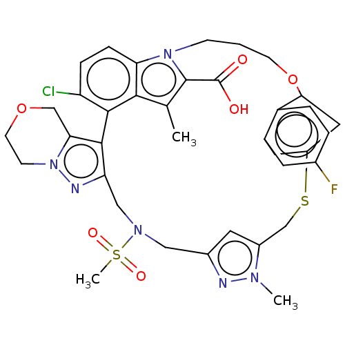 Chemical structure of BindingDB Monomer ID 608374