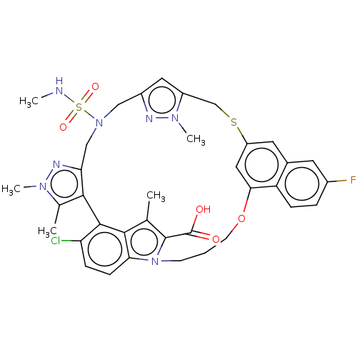 Chemical structure of BindingDB Monomer ID 608382