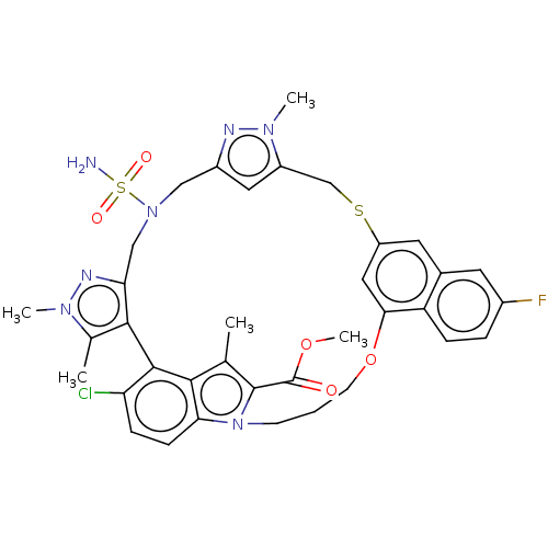 Chemical structure of BindingDB Monomer ID 608383