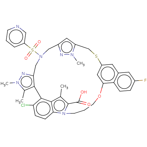 Chemical structure of BindingDB Monomer ID 608385