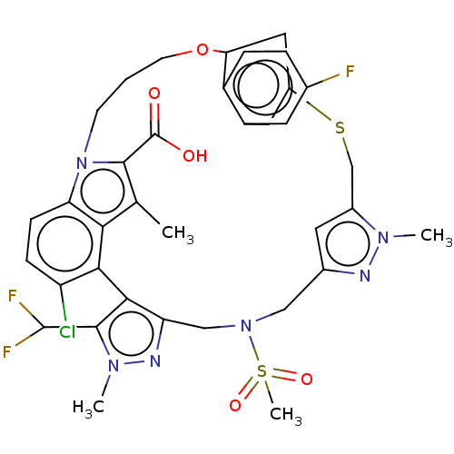Chemical structure of BindingDB Monomer ID 608389