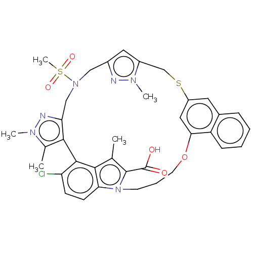 Chemical structure of BindingDB Monomer ID 608390