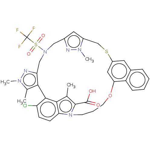 Chemical structure of BindingDB Monomer ID 608391