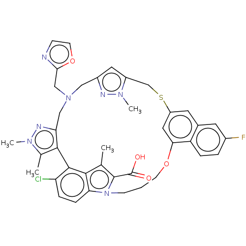 Chemical structure of BindingDB Monomer ID 608396