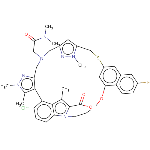 Chemical structure of BindingDB Monomer ID 608398