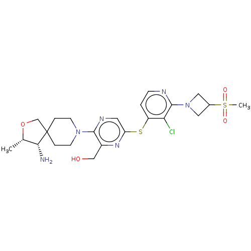 Chemical structure of BindingDB Monomer ID 609051