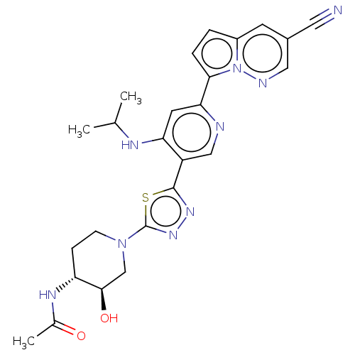 Chemical structure of BindingDB Monomer ID 609122