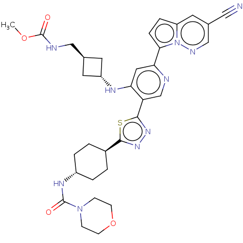 Chemical structure of BindingDB Monomer ID 609182
