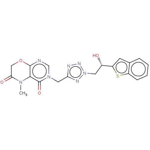 Chemical structure of BindingDB Monomer ID 609216