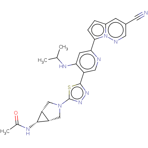 Chemical structure of BindingDB Monomer ID 609276